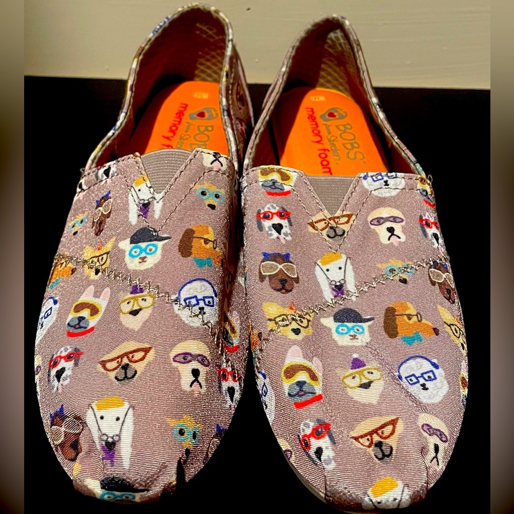 Skecher's BOBS Plush Wag Party Ballet Flat, NEVER Worn, Sz 7.5 Med